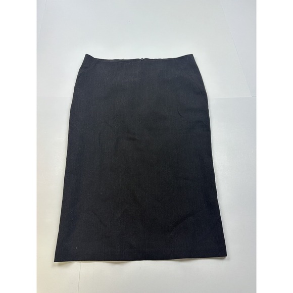 Sisley Jacket Women 40 Two Piece Skirt Suit Set Stretch Dark Gray - Picture 9 of 13